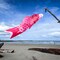 In the Breeze 5126 - 60 Inch Pink Koi Fish Windsock - Outdoor Koi Decoration - Carp Windsocks